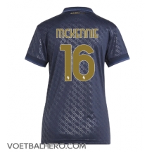 Juventus Weston McKennie #16 Derde tenue Dames 2024-25 Korte Mouwen