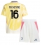 Juventus Weston McKennie #16 Uit tenue Kids 2024-25 Korte Mouwen (+ broek)