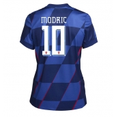 Kroatië Luka Modric #10 Uit tenue Dames EK 2024 Korte Mouwen