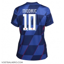 Kroatië Luka Modric #10 Uit tenue Dames EK 2024 Korte Mouwen