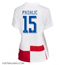 Kroatië Mario Pasalic #15 Thuis tenue Dames EK 2024 Korte Mouwen