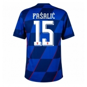 Kroatië Mario Pasalic #15 Uit tenue EK 2024 Korte Mouwen