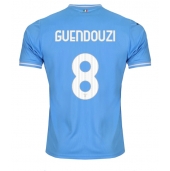 Lazio Matteo Guendouzi #8 Thuis tenue 2023-24 Korte Mouwen