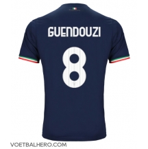 Lazio Matteo Guendouzi #8 Uit tenue 2023-24 Korte Mouwen