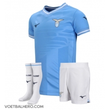 Lazio Thuis tenue Kids 2023-24 Korte Mouwen (+ broek)