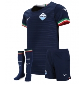 Lazio Uit tenue Kids 2023-24 Korte Mouwen (+ broek)