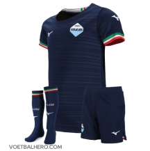 Lazio Uit tenue Kids 2023-24 Korte Mouwen (+ broek)