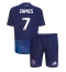 Leeds United Daniel James #7 Derde tenue Kids 2024-25 Korte Mouwen (+ broek)