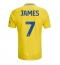 Leeds United Daniel James #7 Uit tenue 2024-25 Korte Mouwen