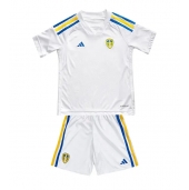 Leeds United Thuis tenue Kids 2023-24 Korte Mouwen (+ broek)