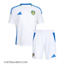 Leeds United Thuis tenue Kids 2024-25 Korte Mouwen (+ broek)