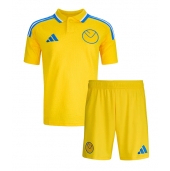 Leeds United Uit tenue Kids 2024-25 Korte Mouwen (+ broek)