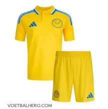 Leeds United Uit tenue Kids 2024-25 Korte Mouwen (+ broek)