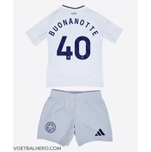 Leicester City Facundo Buonanotte #40 Derde tenue Kids 2024-25 Korte Mouwen (+ broek)