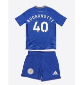 Leicester City Facundo Buonanotte #40 Thuis tenue Kids 2024-25 Korte Mouwen (+ broek)