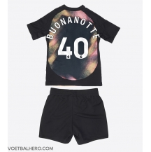 Leicester City Facundo Buonanotte #40 Uit tenue Kids 2024-25 Korte Mouwen (+ broek)