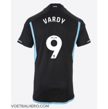 Leicester City Jamie Vardy #9 Thuis tenue 2023-24 Korte Mouwen