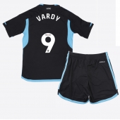 Leicester City Jamie Vardy #9 Uit tenue Kids 2023-24 Korte Mouwen (+ broek)