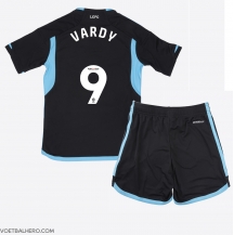 Leicester City Jamie Vardy #9 Uit tenue Kids 2023-24 Korte Mouwen (+ broek)