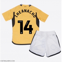 Leicester City Kelechi Iheanacho #14 Derde tenue Kids 2023-24 Korte Mouwen (+ broek)