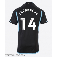 Leicester City Kelechi Iheanacho #14 Thuis tenue 2023-24 Korte Mouwen