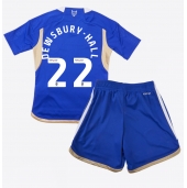 Leicester City Kiernan Dewsbury-Hall #22 Thuis tenue Kids 2023-24 Korte Mouwen (+ broek)