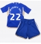 Leicester City Kiernan Dewsbury-Hall #22 Thuis tenue Kids 2023-24 Korte Mouwen (+ broek)