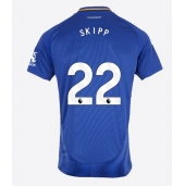 Leicester City Oliver Skipp #22 Thuis tenue 2024-25 Korte Mouwen