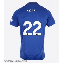 Leicester City Oliver Skipp #22 Thuis tenue 2024-25 Korte Mouwen