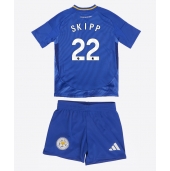 Leicester City Oliver Skipp #22 Thuis tenue Kids 2024-25 Korte Mouwen (+ broek)