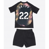 Leicester City Oliver Skipp #22 Uit tenue Kids 2024-25 Korte Mouwen (+ broek)