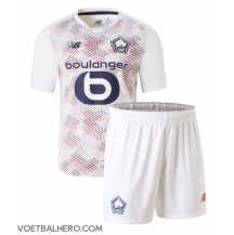 Lille OSC Uit tenue Kids 2024-25 Korte Mouwen (+ broek)