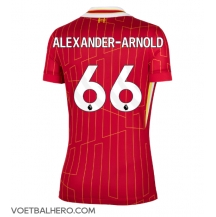 Liverpool Alexander-Arnold #66 Thuis tenue Dames 2024-25 Korte Mouwen