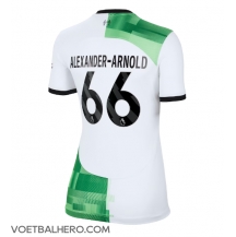 Liverpool Alexander-Arnold #66 Uit tenue Dames 2023-24 Korte Mouwen