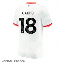 Liverpool Cody Gakpo #18 Derde tenue 2024-25 Korte Mouwen