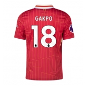 Liverpool Cody Gakpo #18 Thuis tenue 2024-25 Korte Mouwen