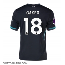 Liverpool Cody Gakpo #18 Uit tenue 2024-25 Korte Mouwen