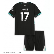 Liverpool Curtis Jones #17 Uit tenue Kids 2024-25 Korte Mouwen (+ broek)