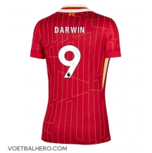 Liverpool Darwin Nunez #9 Thuis tenue Dames 2024-25 Korte Mouwen