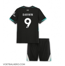 Liverpool Darwin Nunez #9 Uit tenue Kids 2024-25 Korte Mouwen (+ broek)