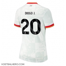 Liverpool Diogo Jota #20 Derde tenue Dames 2024-25 Korte Mouwen