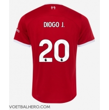 Liverpool Diogo Jota #20 Thuis tenue 2023-24 Korte Mouwen