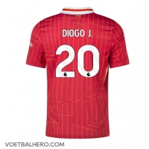 Liverpool Diogo Jota #20 Thuis tenue 2024-25 Korte Mouwen