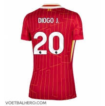 Liverpool Diogo Jota #20 Thuis tenue Dames 2024-25 Korte Mouwen