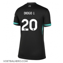 Liverpool Diogo Jota #20 Uit tenue Dames 2024-25 Korte Mouwen