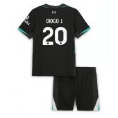 Liverpool Diogo Jota #20 Uit tenue Kids 2024-25 Korte Mouwen (+ broek)