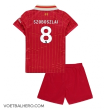 Liverpool Dominik Szoboszlai #8 Thuis tenue Kids 2024-25 Korte Mouwen (+ broek)