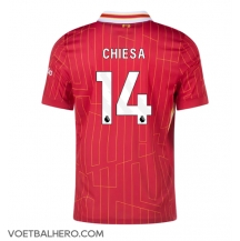 Liverpool Federico Chiesa #14 Thuis tenue 2024-25 Korte Mouwen