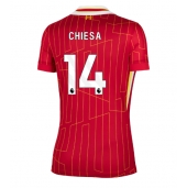 Liverpool Federico Chiesa #14 Thuis tenue Dames 2024-25 Korte Mouwen