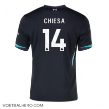 Liverpool Federico Chiesa #14 Uit tenue 2024-25 Korte Mouwen